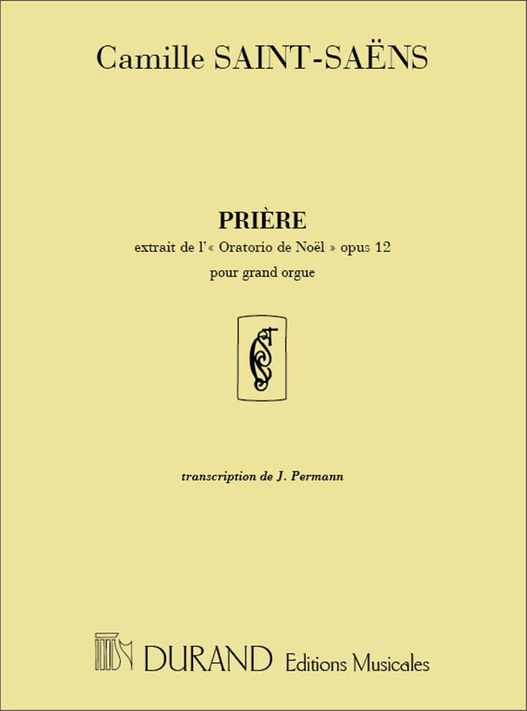 Priere De L'Oratorio Orgue